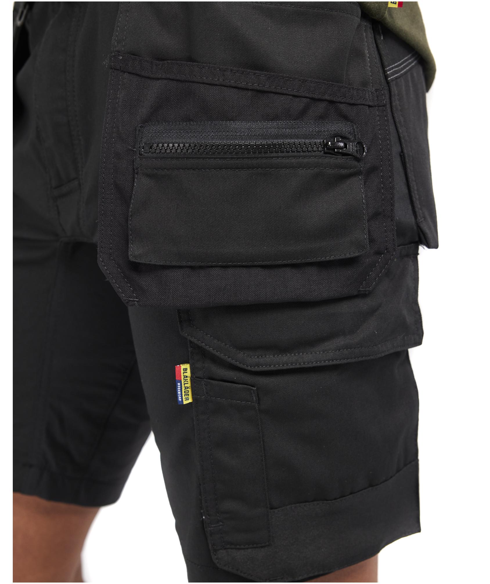 Bl&aring;kl&auml;der women's craftsman shorts, Black, large image number 6