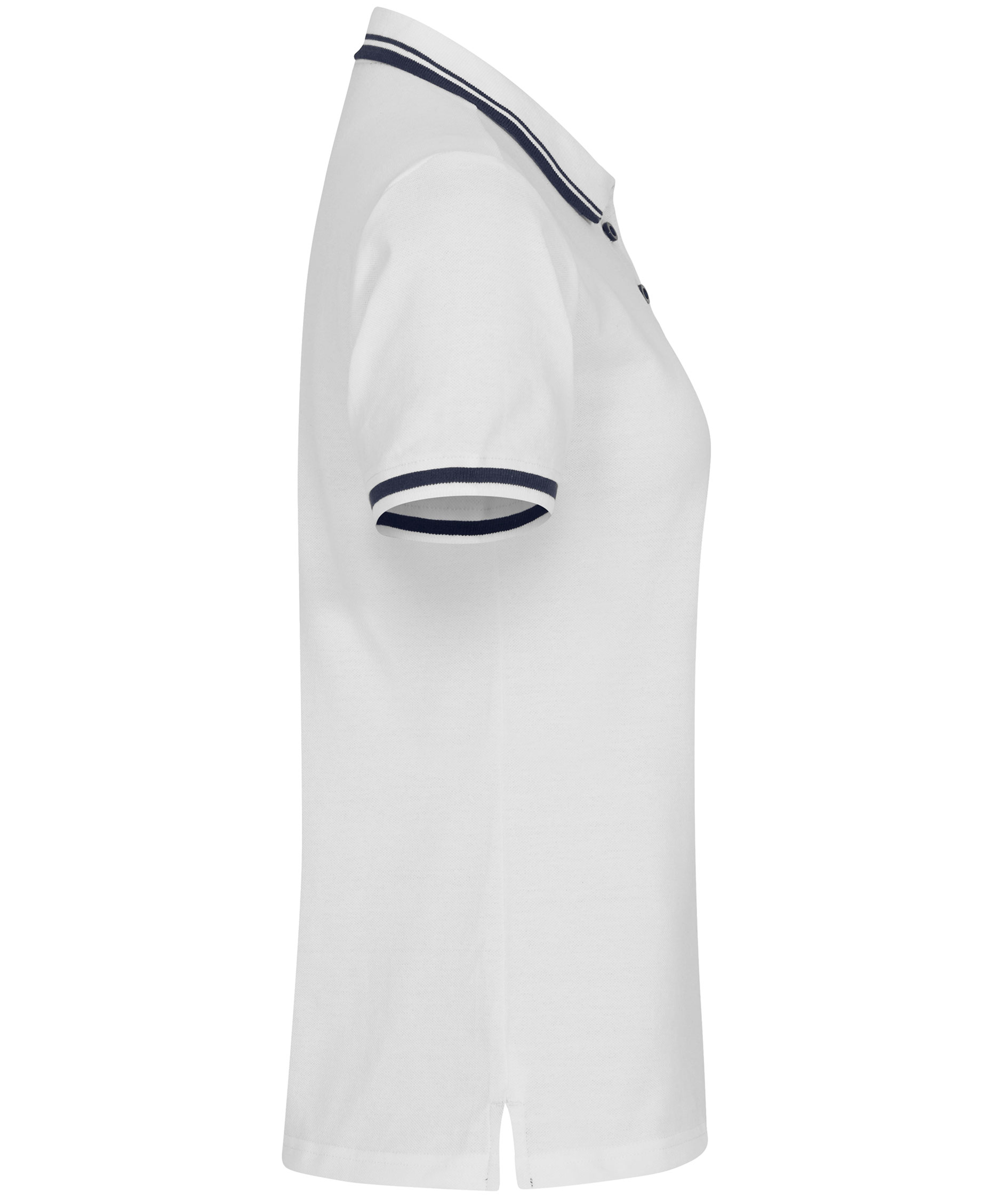 Clique Astoria Damen Poloshirt, White, large image number 2
