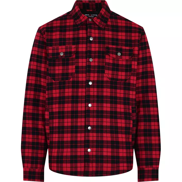ProActive lumberjack shirt, Red, large image number 0