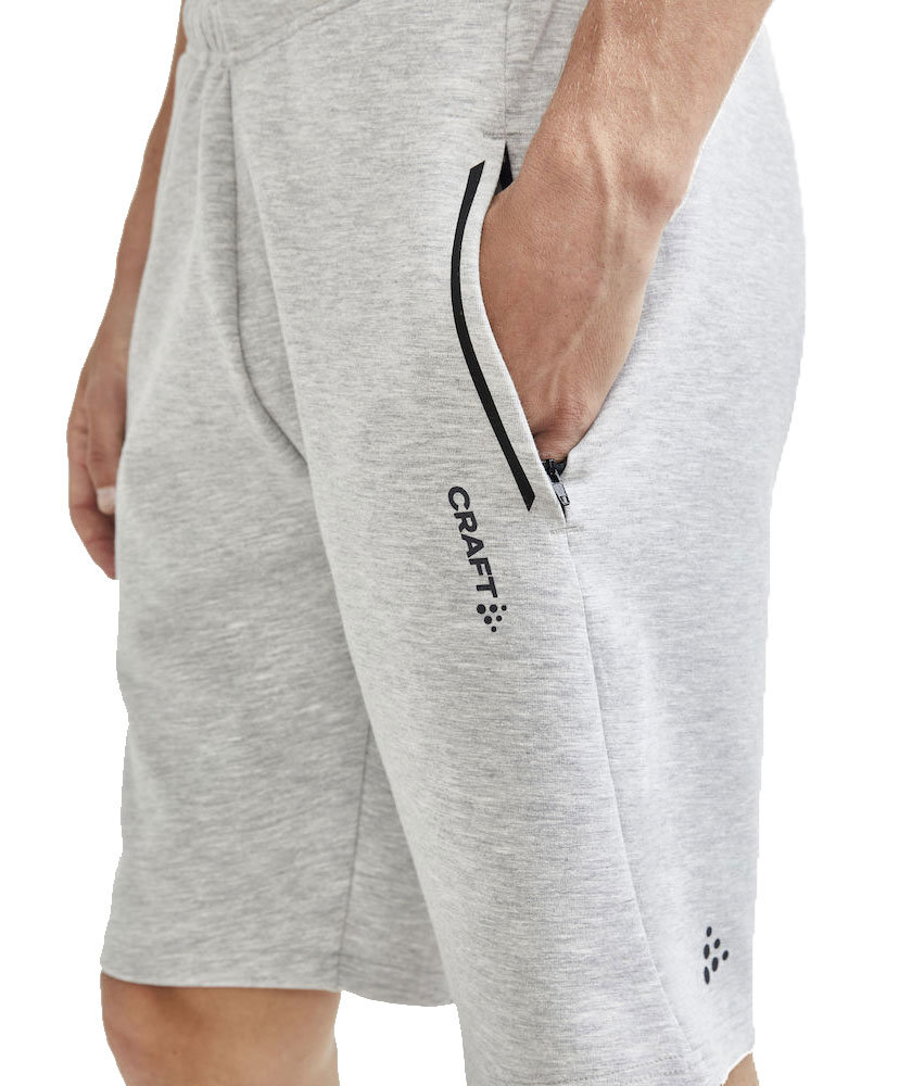 Craft Soul sweatshorts, Grey melange , large image number 3