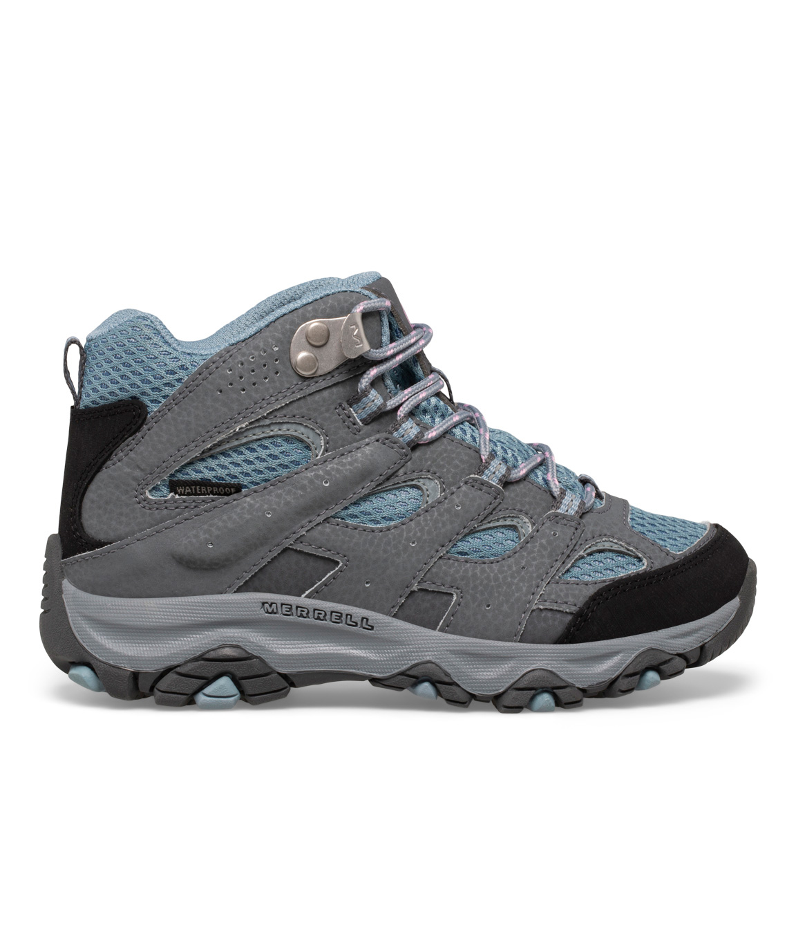 Merrell Moab 3 Mid WTRPF Altitude boots for kids, Grey, large image number 1