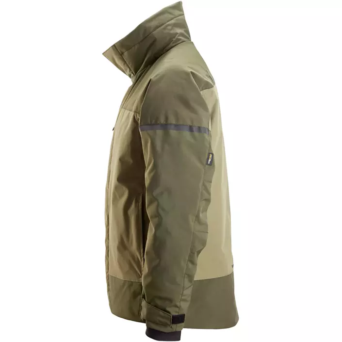 Snickers AllroundWork vinterjakke 1106, Khaki Green/Dark Khaki Green, large image number 5