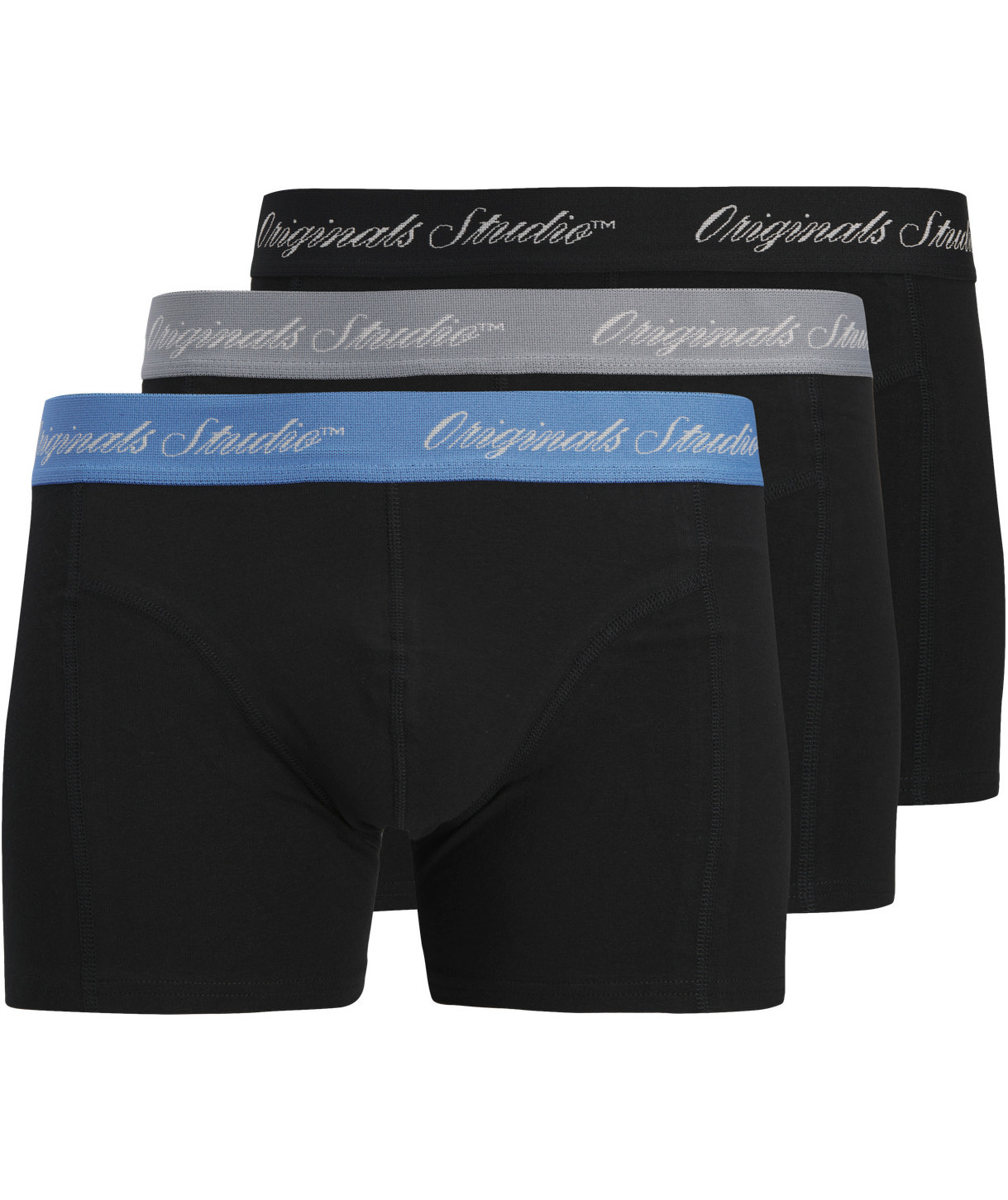 Jack & Jones JACNORREBRO SOLID 3-pack kalsonger