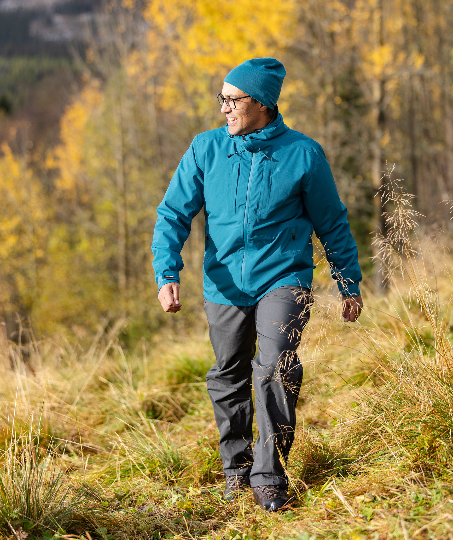 Pinewood Telluz jakke, Dark Azur Blue, large image number 1