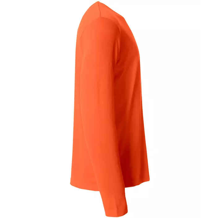 Clique Basic-T langærmet T-shirt, Blood orange, large image number 2