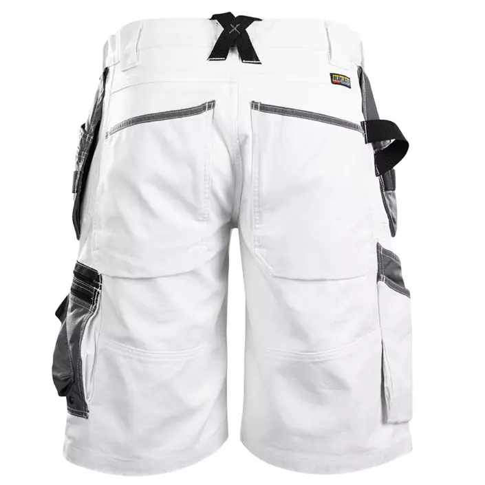 Blåkläder craftsman shorts X1500, White/Grey, large image number 2