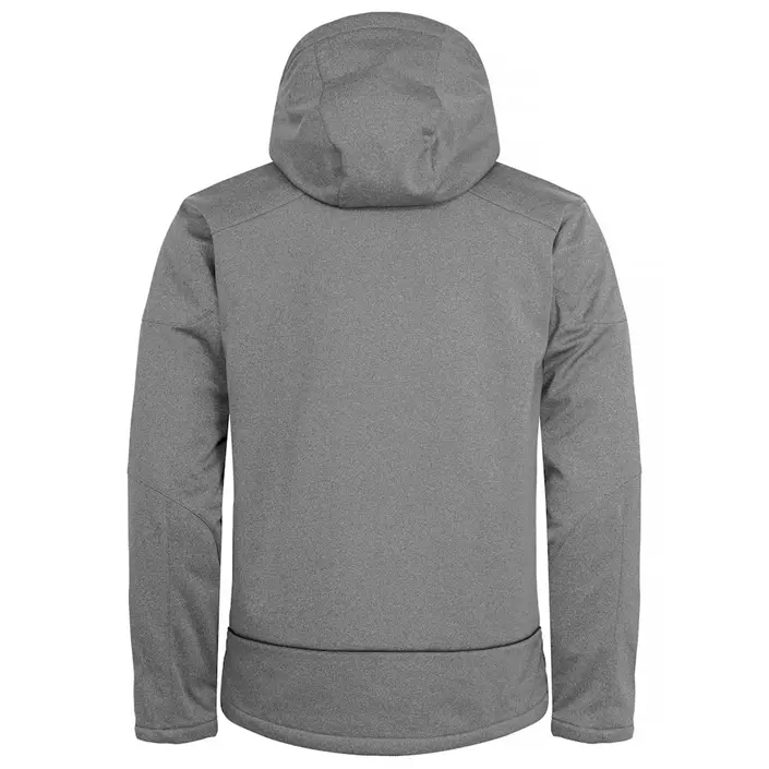 Clique Grayland softshelljacka, Anthracite melange, large image number 1