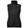 GEYSER women's lightweight running vest, Black, Black, swatch