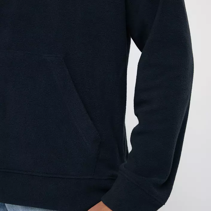 Iqoniq Trivor mikrofleece hættetrøje, Sort, large image number 7