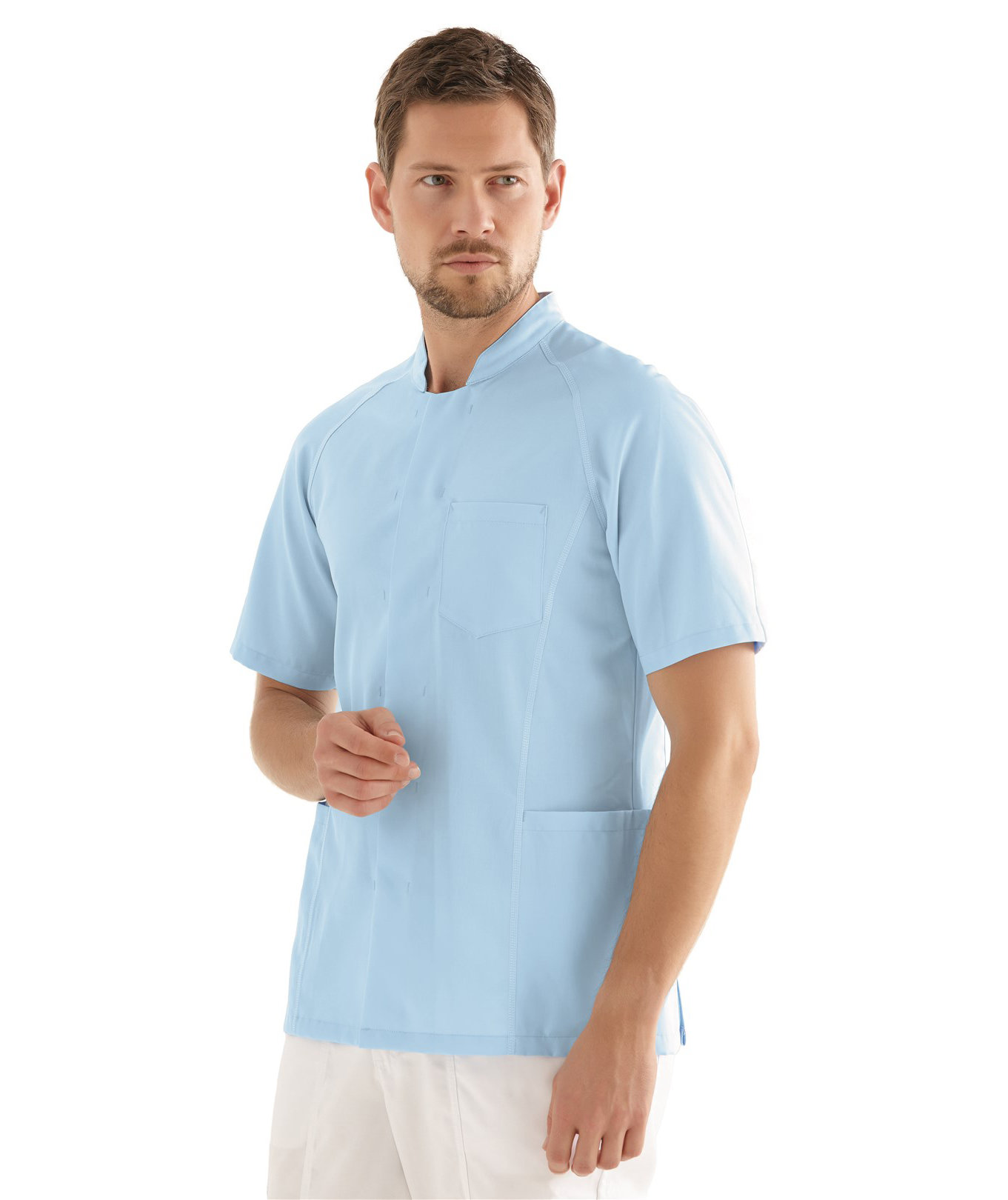 Kentaur short-sleeved  shirt, Light Blue