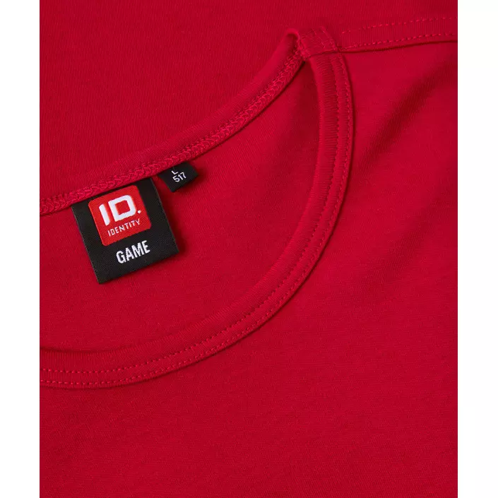 ID Identity Interlock T-shirt, Red, large image number 3