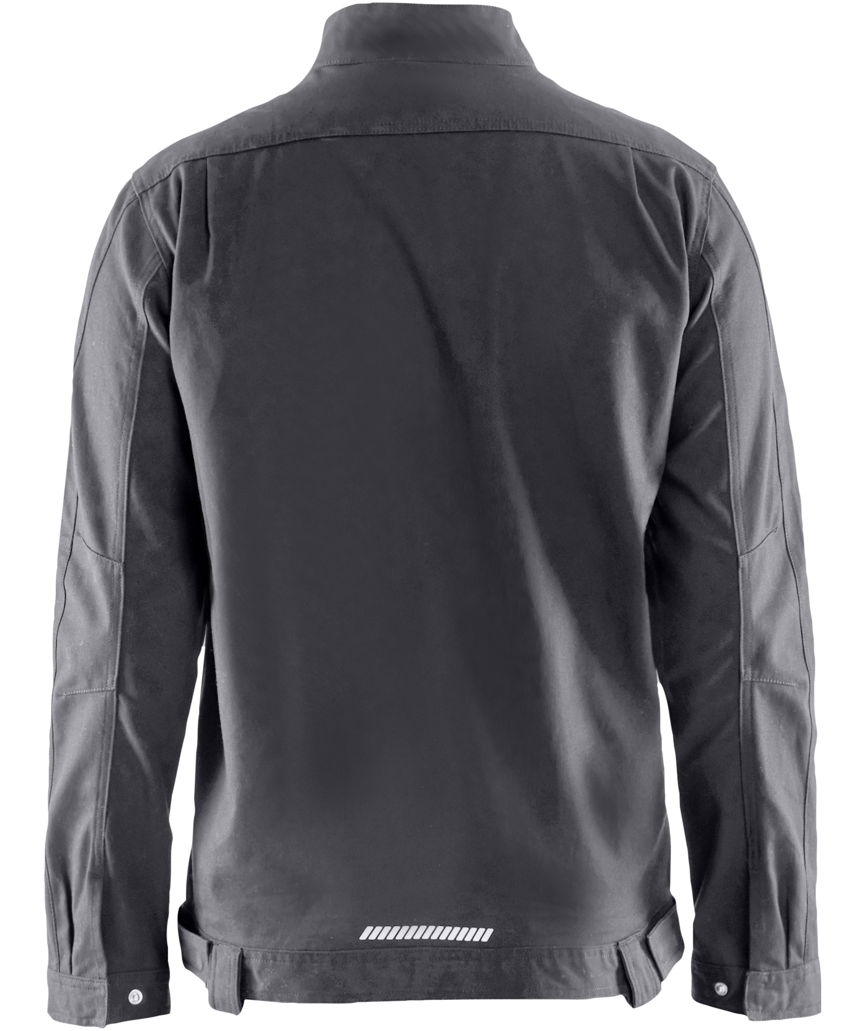 Bl&aring;kl&auml;der Canvas Arbeitsjacke, Mittelgrau, large image number 1