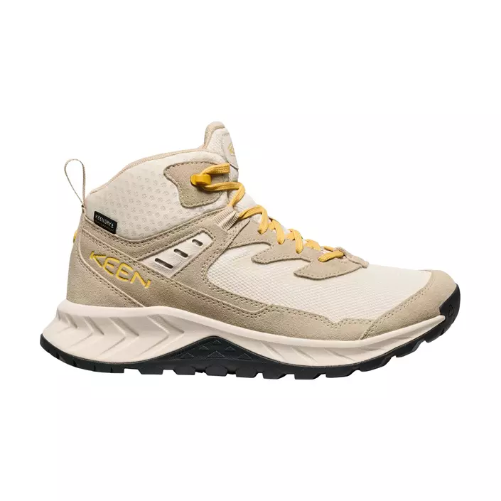 Keen Hightrail Mid WP vandrarkängor dam, Birch/daffodil, large image number 0