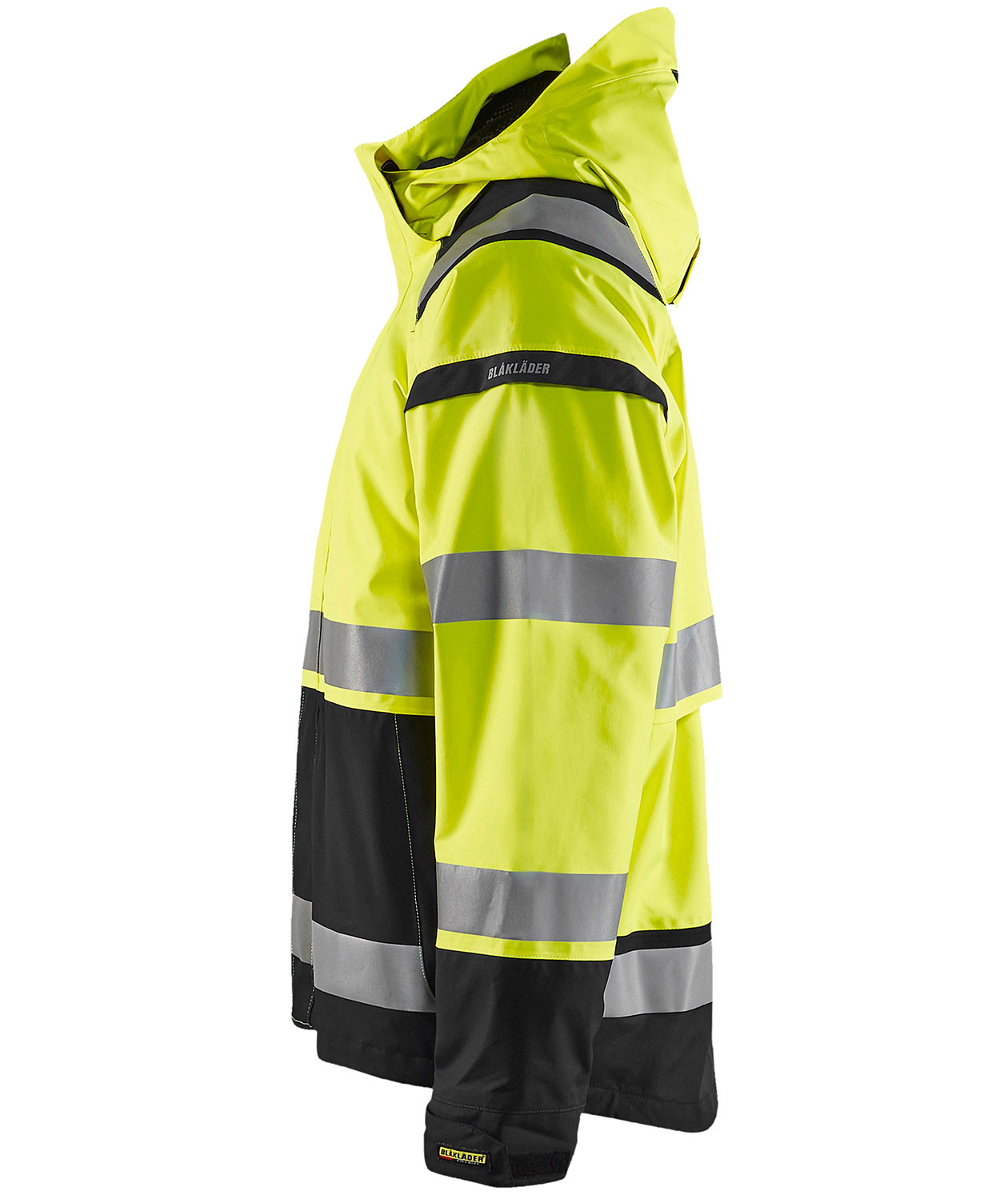 Bl&aring;kl&auml;der shell jacket, Hi-vis Yellow/Black, large image number 3