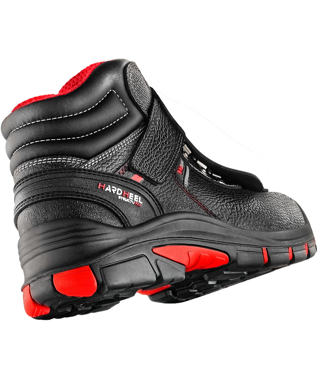 VM Footwear Bolton safety boots S3L, Black/Red, large image number 1