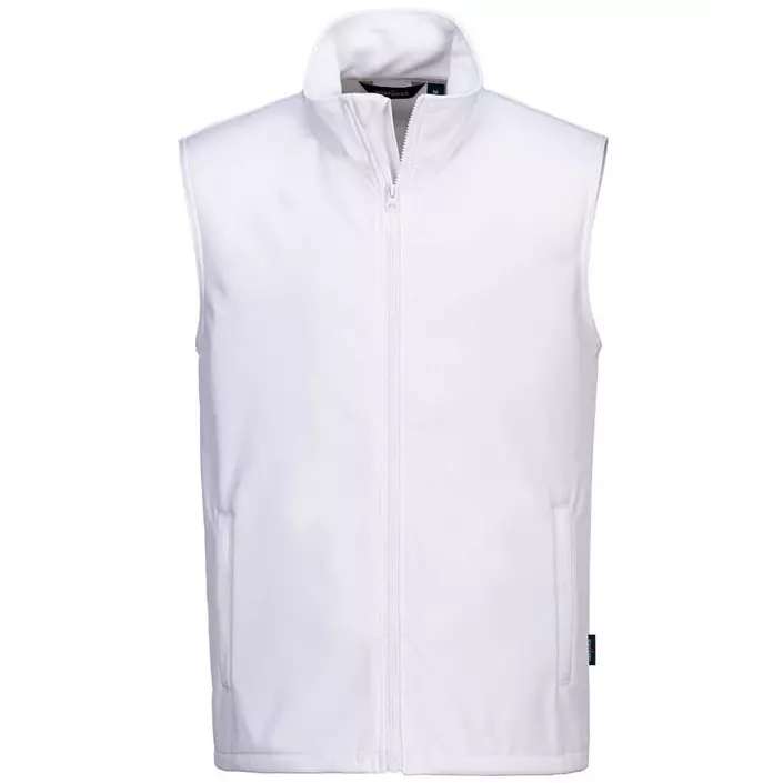 Portwest softshell vest, White, large image number 0