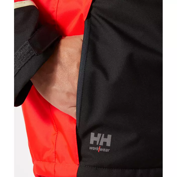 Helly Hansen UC-ME winter jacket, Hi-Vis Red, large image number 6