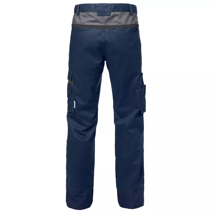 Fristads servicebyxa 2552, Marin/Grå, large image number 1