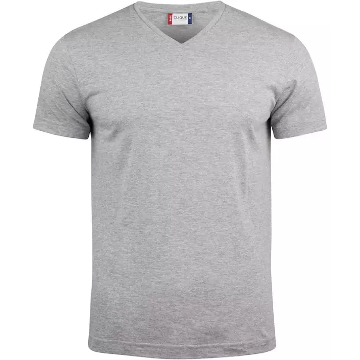 Clique Basic  T-shirt, Gråmeleret, large image number 0