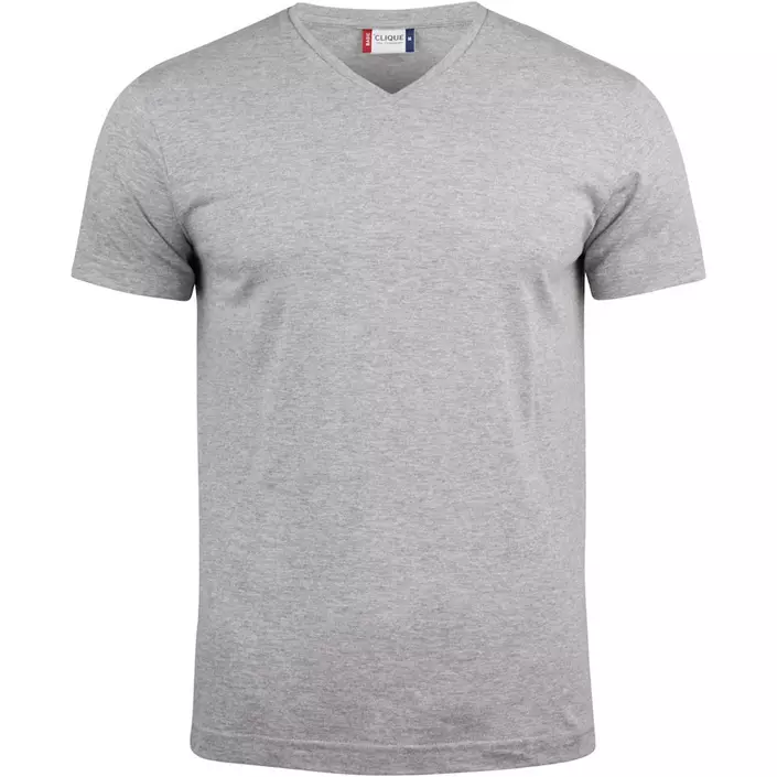 Clique Basic  T-shirt, Grey Melange, large image number 0