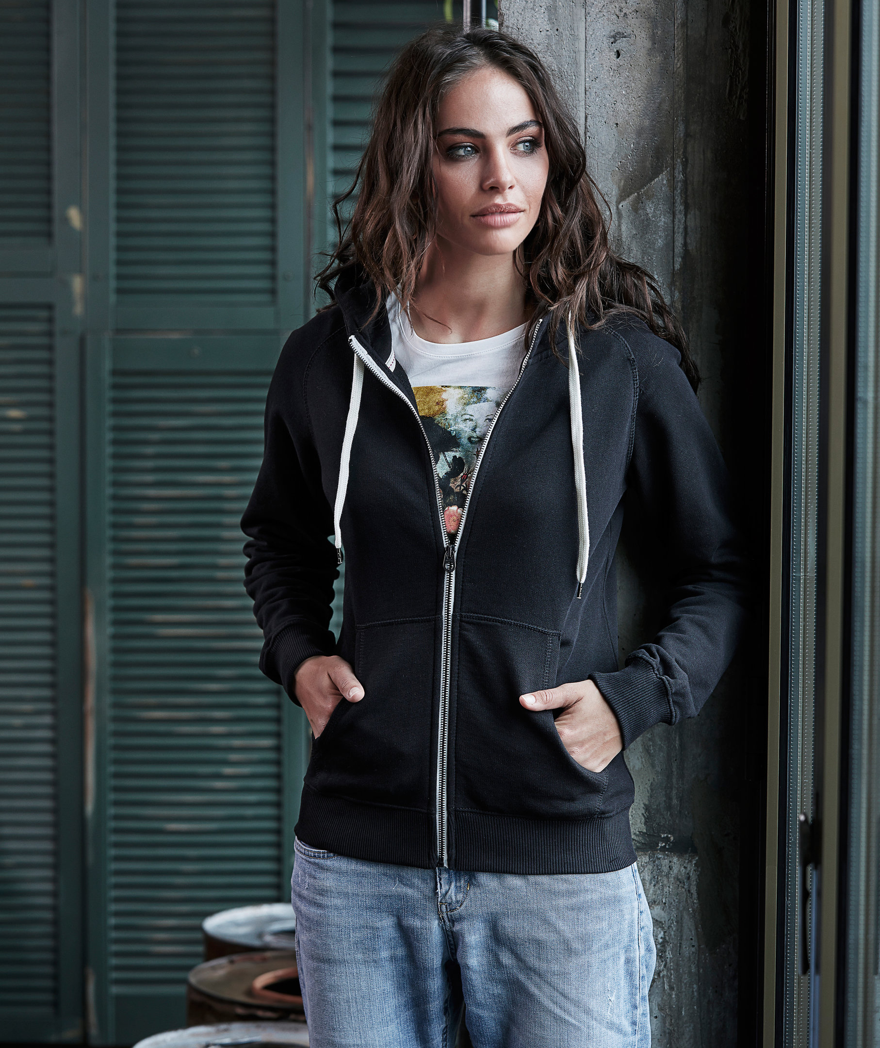 Tee Jays Urban women's cardigan, Black