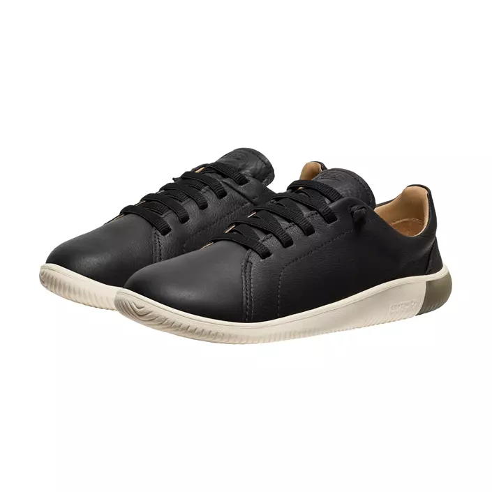 Keen KNX Lace sneakers, Black/star white, large image number 4
