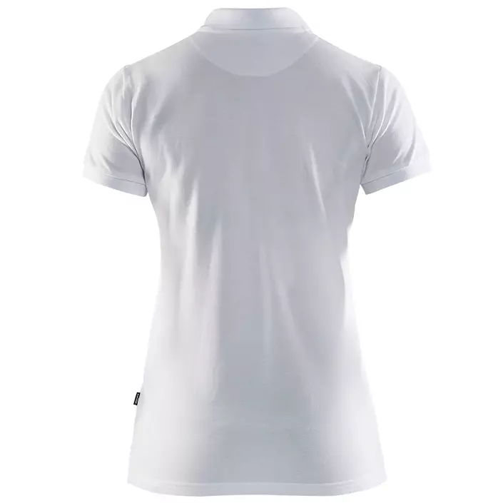Blåkläder dame polo T-skjorte, Hvit, large image number 1
