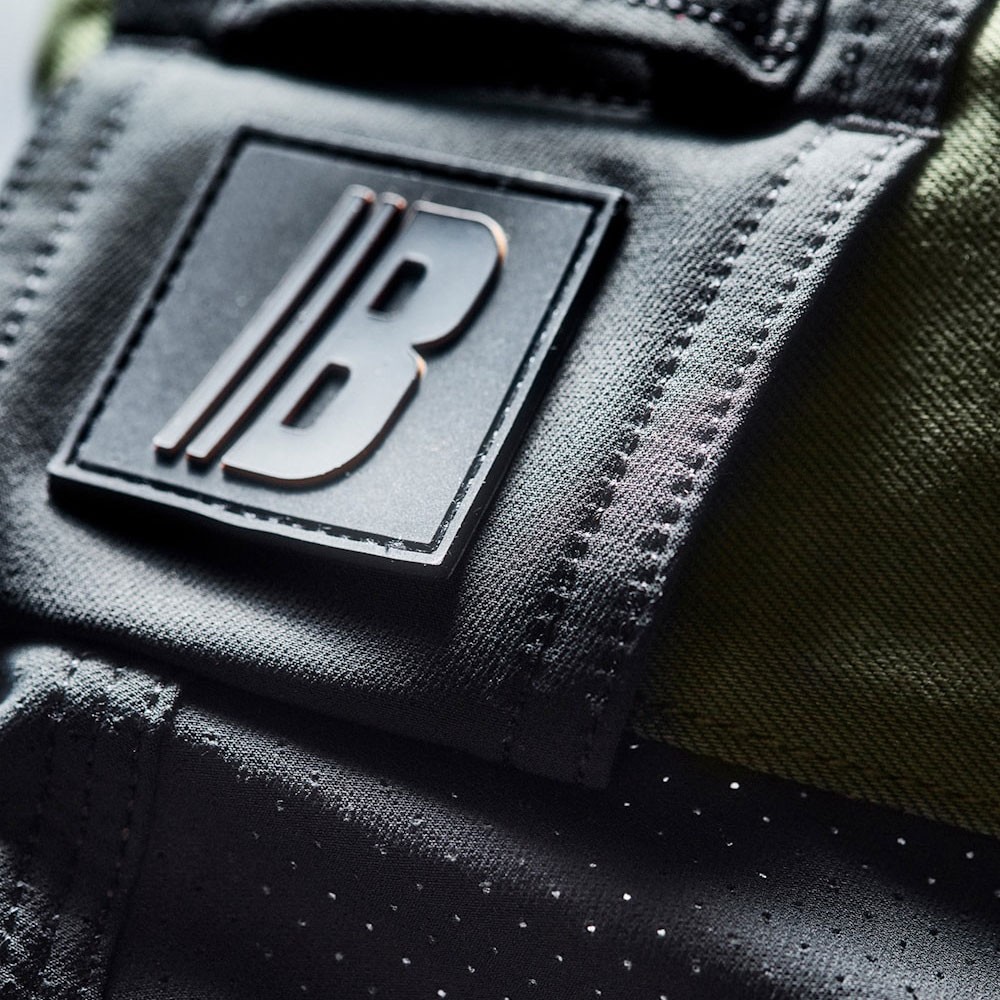 Bl&aring;kl&auml;der Striker craftsman shorts, Forest green/black, large image number 5