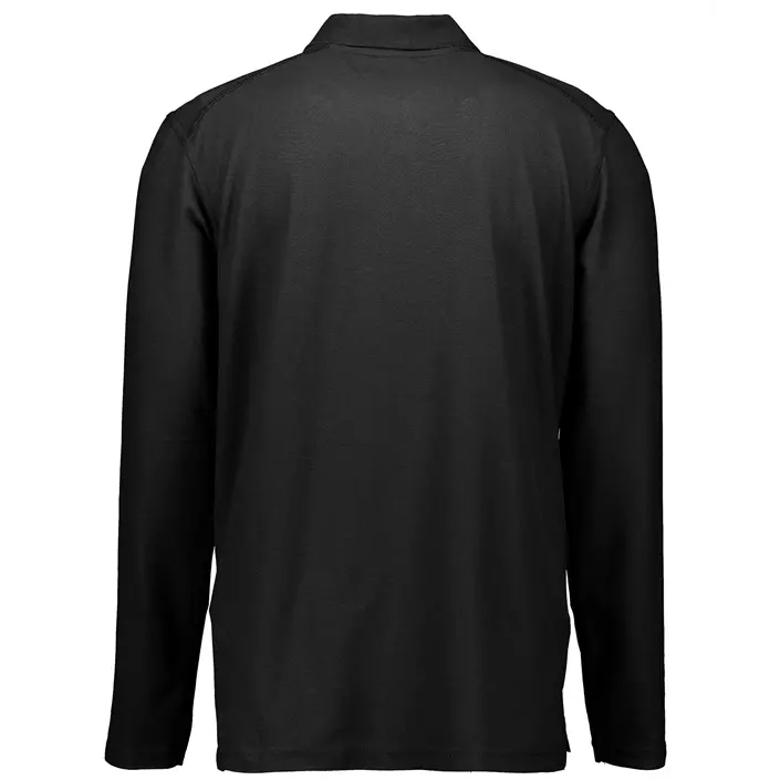 Kansas Match long-sleeved Polo shirt, Black, large image number 1