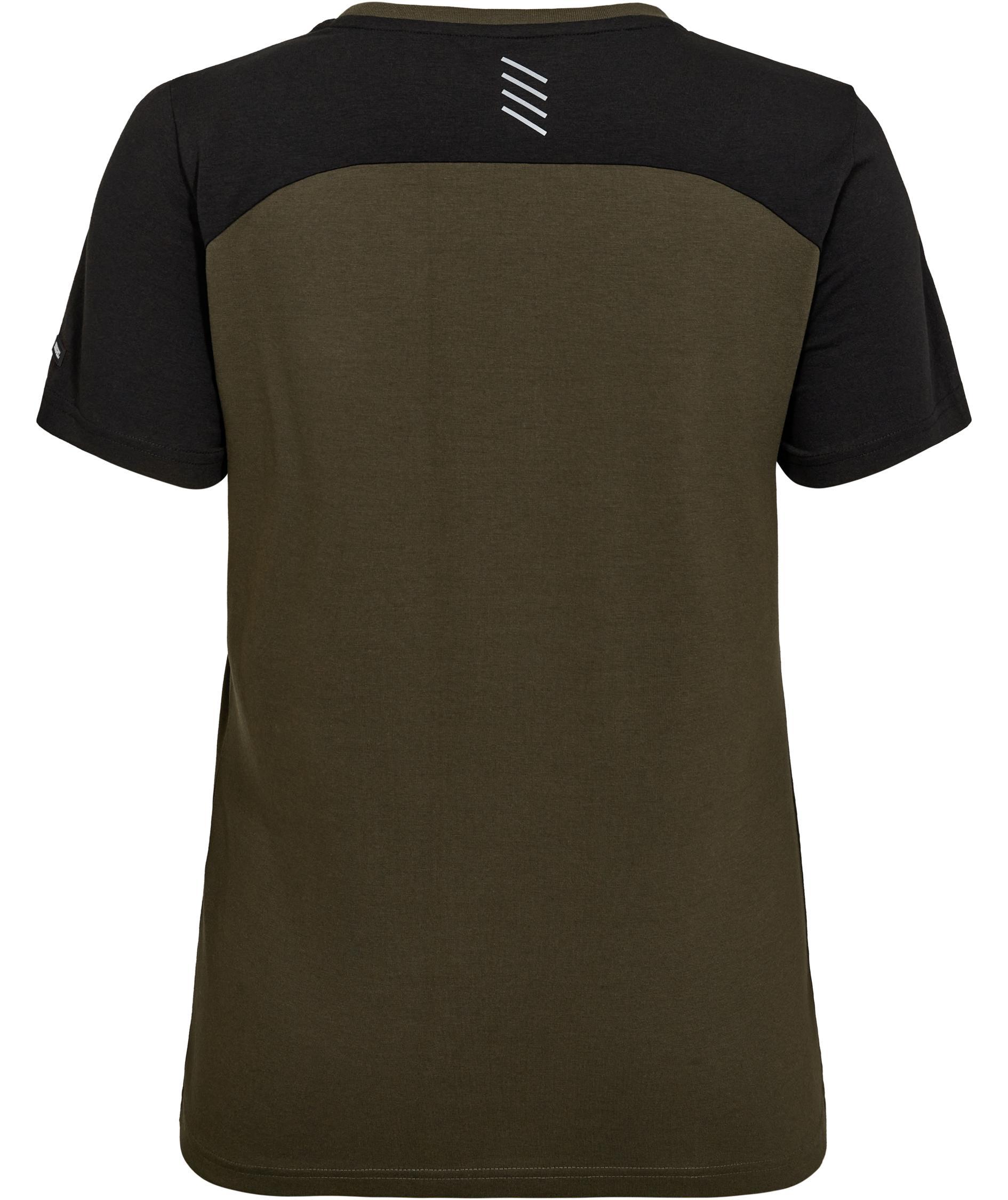 Engel Entire women's T-shirt, Forest Green/Black, large image number 3