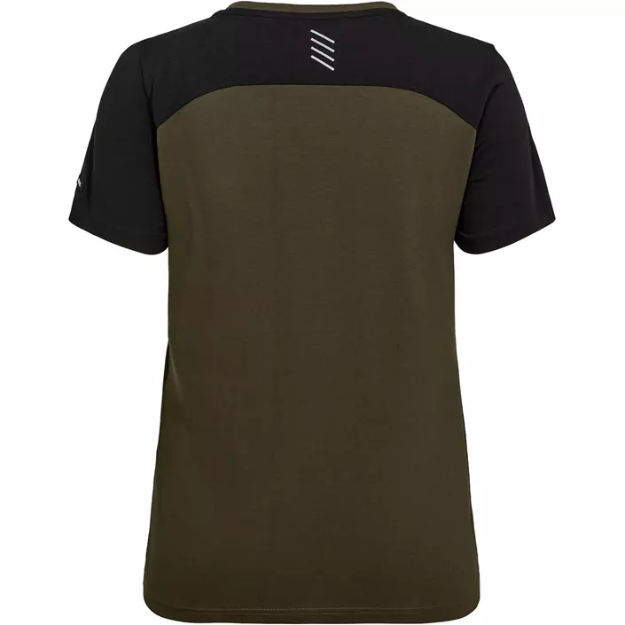 Engel Entire dame T-shirt, Forest Green/Black, large image number 3