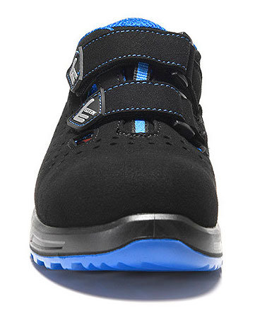Elten Impulse XXT Blue Easy sikkerhedssandaler S1, Sort/Bl&aring;, large image number 2