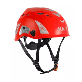 Kask Superplasma HI-VIZ safety helmet, Red Fluo