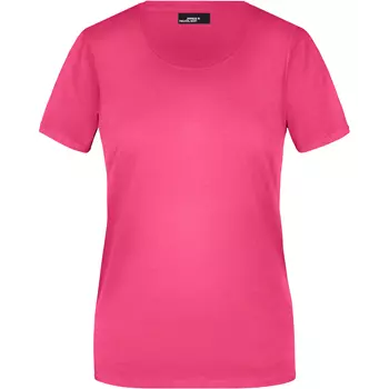 James & Nicholson Basic-T Damen T-Shirt, Pink