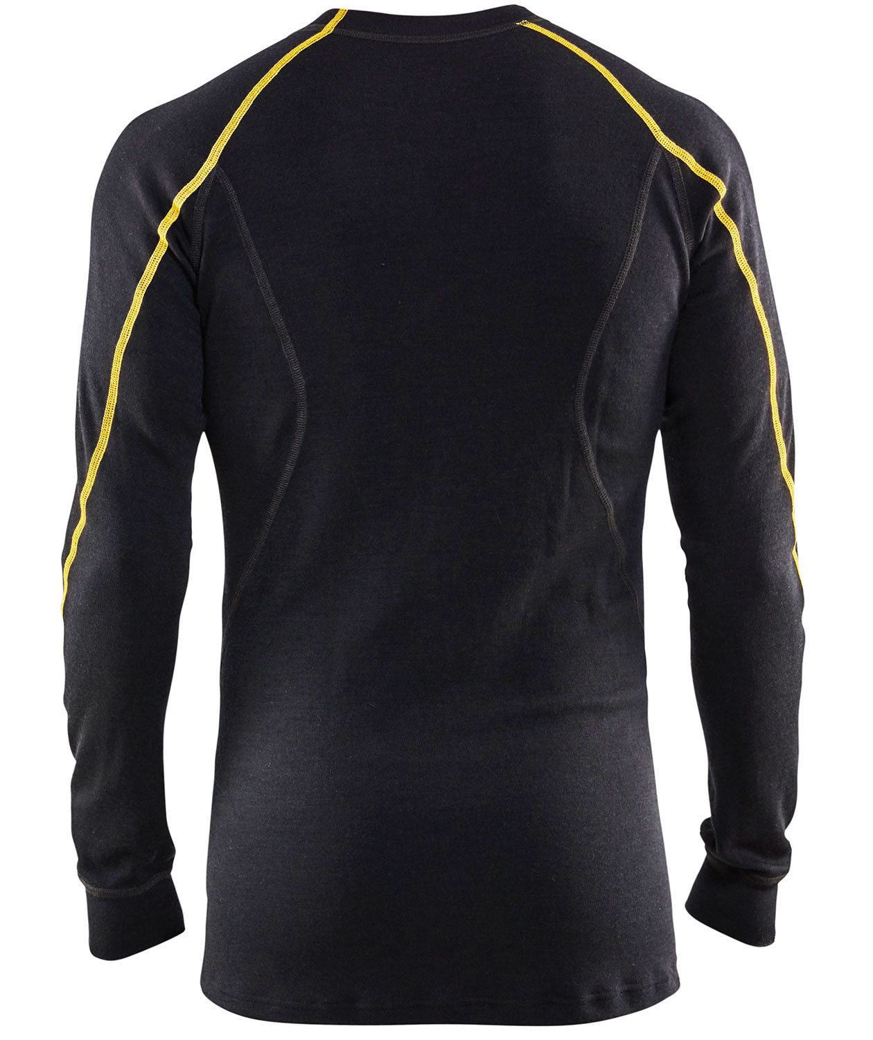 Bl&aring;kl&auml;der Anti-Flame Base Layer long-sleeved with merino wool, Black, large image number 1