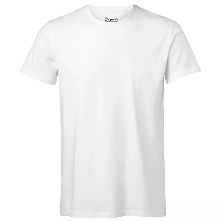 South West Norman økologisk T-shirt, Hvid, large image number 0