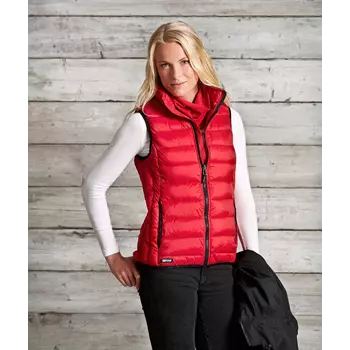 South West Alma quilted ﻿women's vest, Red