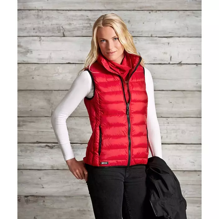 South West Alma quilted ﻿women's vest, Red, large image number 1