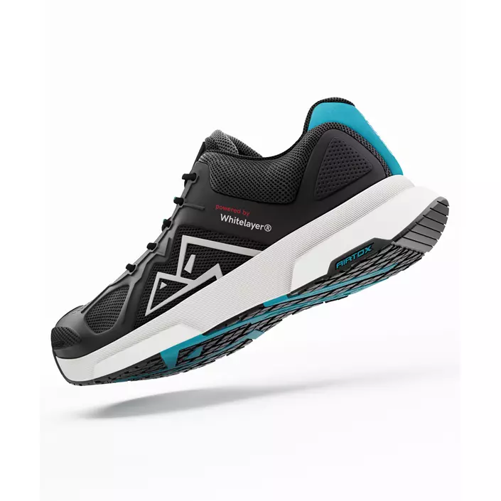 Airtox FM1 skyddsskor S1P, Svart/Vit, large image number 2