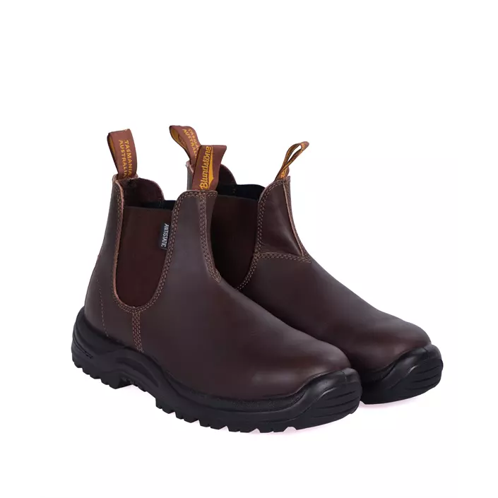Blundstone 122 safety boots S3, Brown, large image number 4