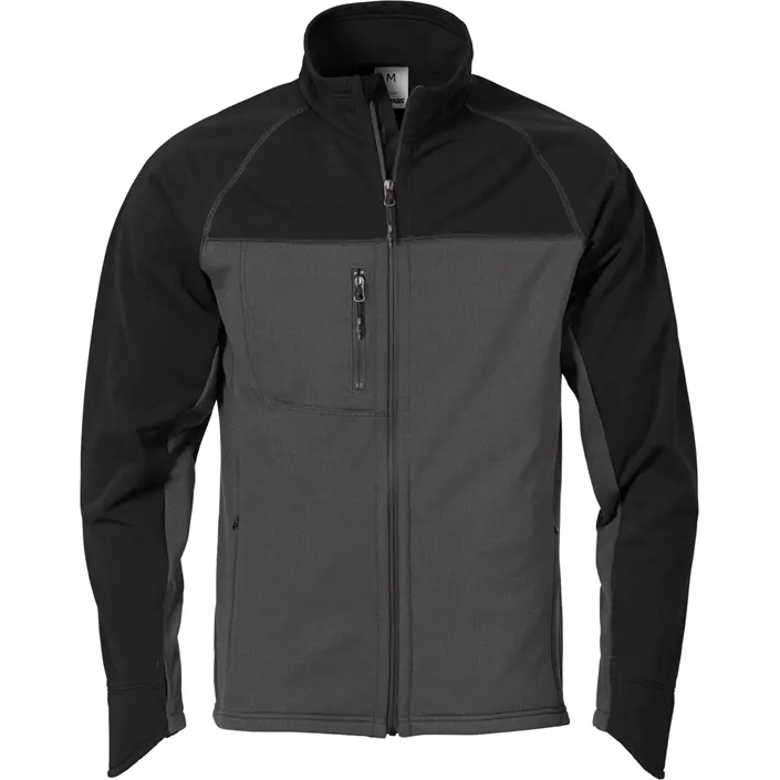 Fristads Acode fleece jacket, Dark Grey, large image number 0