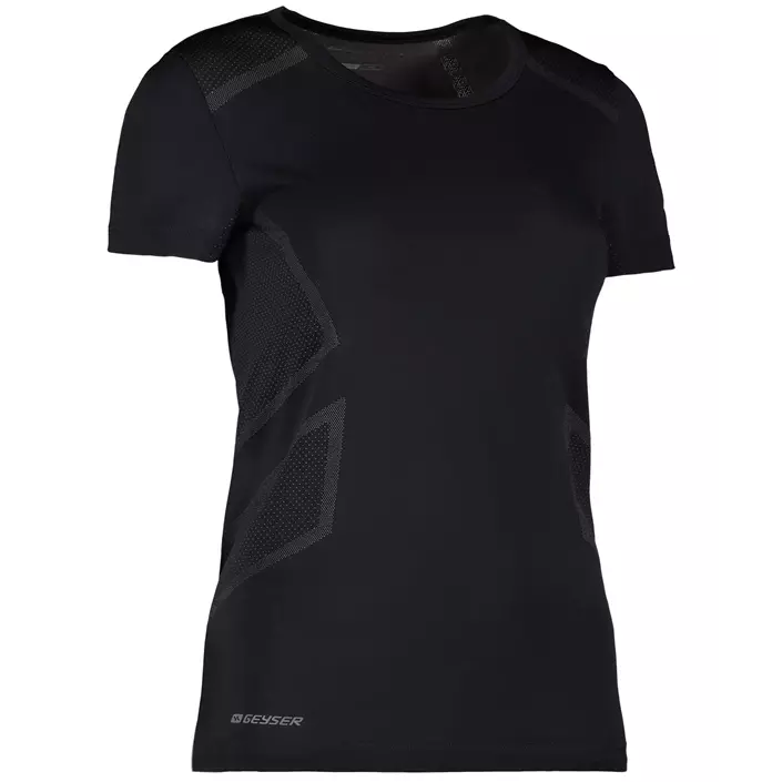 GEYSER Seamless women's T-shirt, Black, large image number 1