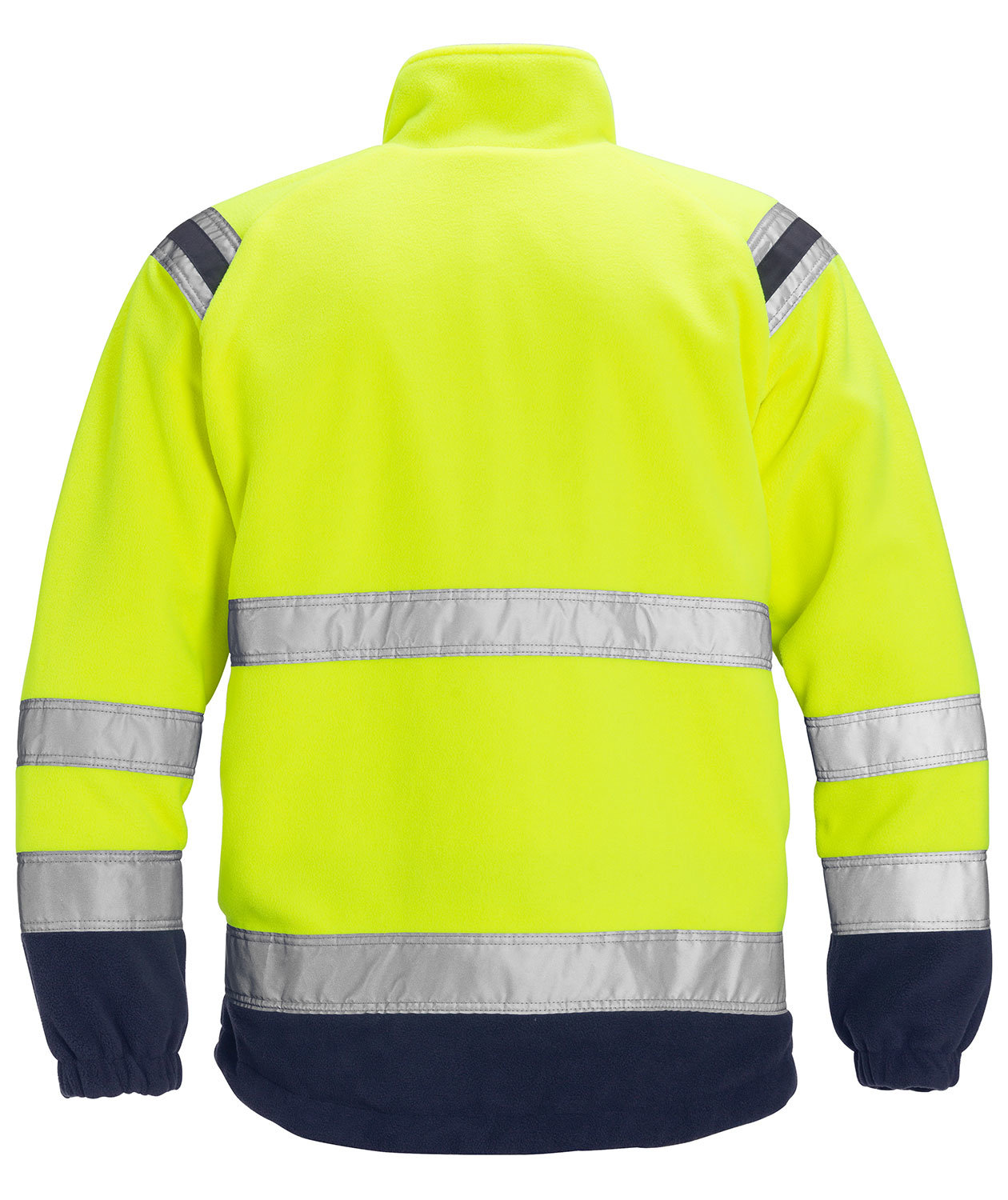Fristads fleece jacket 4041, Hi-vis Yellow/Marine, large image number 1