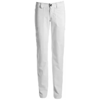 Kentaur Damen Jeans Coolmax mit niedriger Taille, Weiß