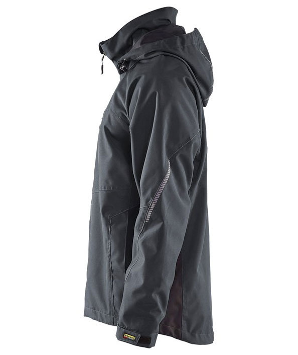 Bl&aring;kl&auml;der Unite vinterjakke, Antracitgr&aring;/Sort, large image number 3