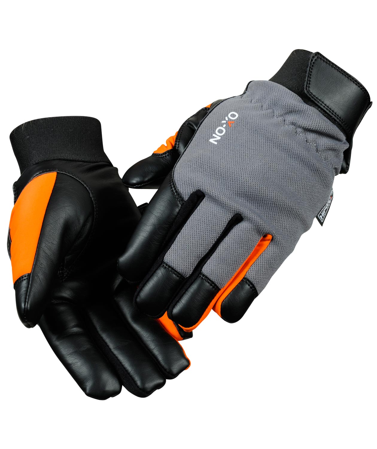 OX-ON Winter Supreme 3609 winter work gloves, Grey/Black/Orange