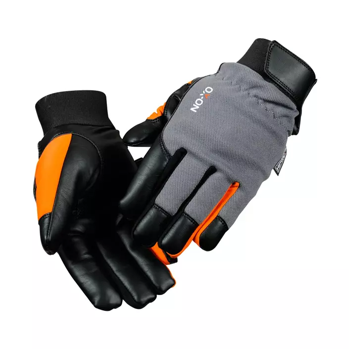 OX-ON Winter Supreme 3609 winter work gloves, Grey/Black/Orange, large image number 1