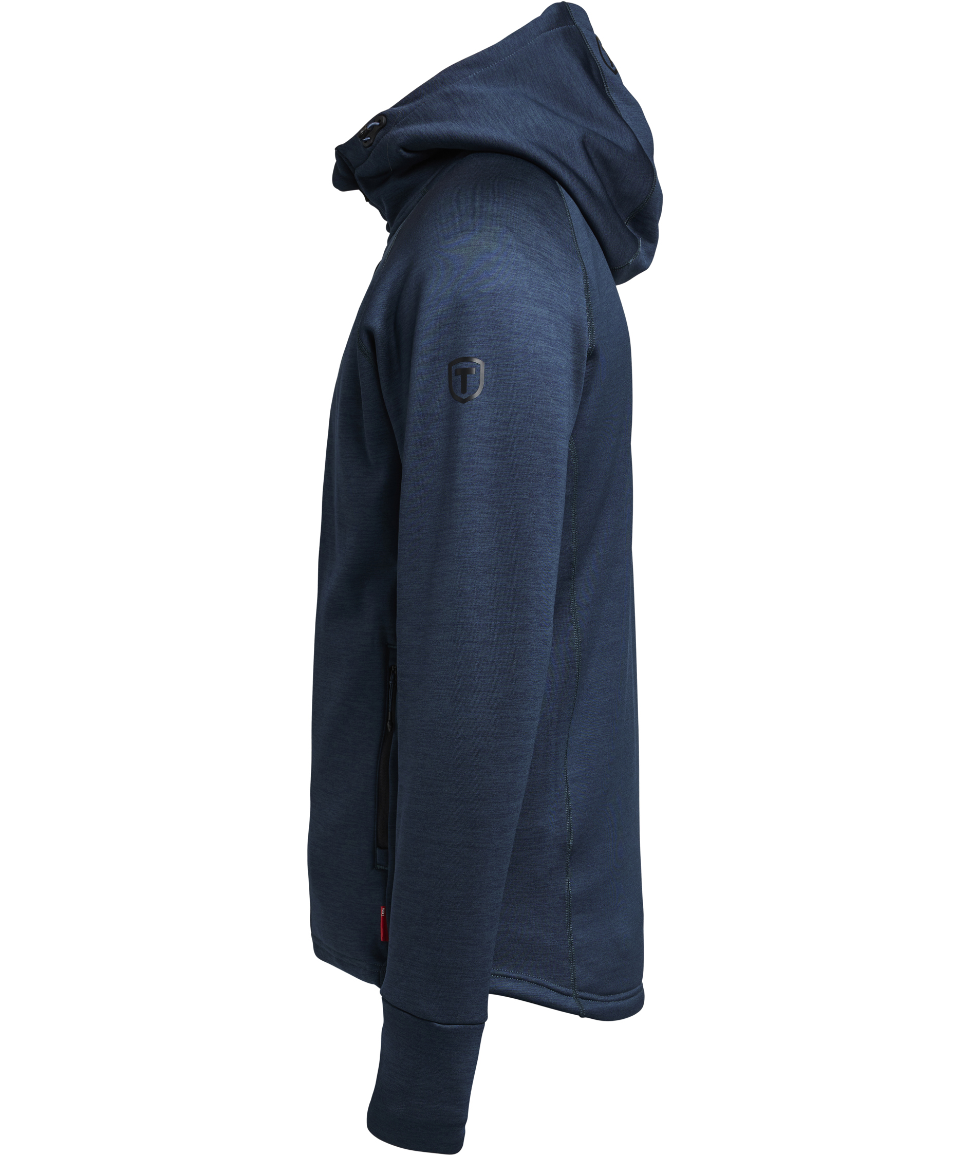 Tenson TXlite hoodie with full zipper, Dark blue, large image number 4