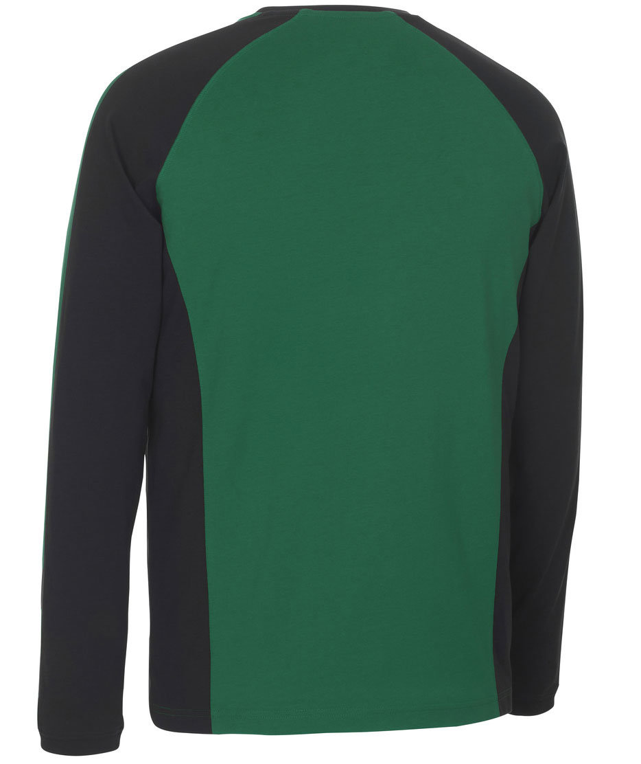 Mascot Unique Bielefeld lang&aelig;rmet T-shirt, Gr&oslash;n/Sort, large image number 2