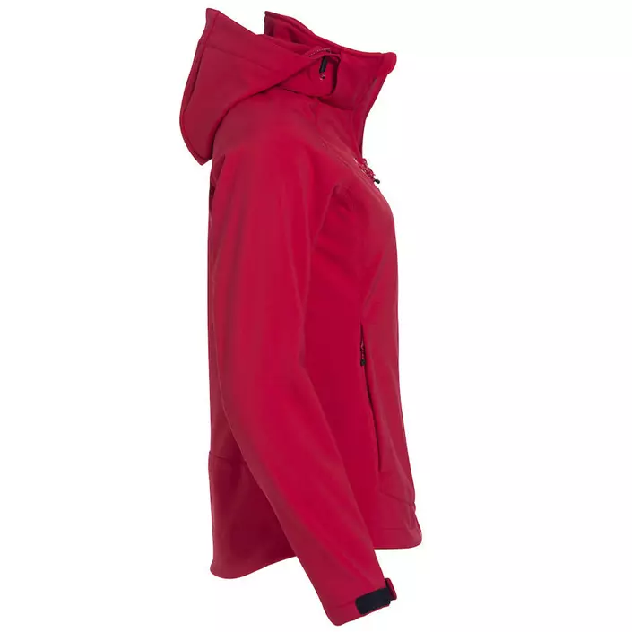 Clique Milford women's softshell jacket, Red, large image number 3